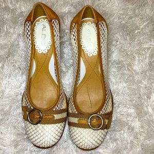 Also Net Heels with buckle